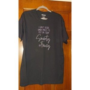 CLEARANCE T-Shirt - Smarty or Fancy Pants - Large